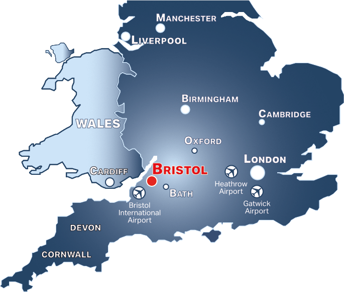 Bristol-map
